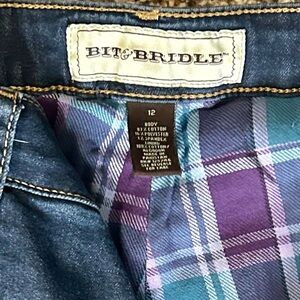 Bit & Bridle Flannel Lined Blue Jeans
